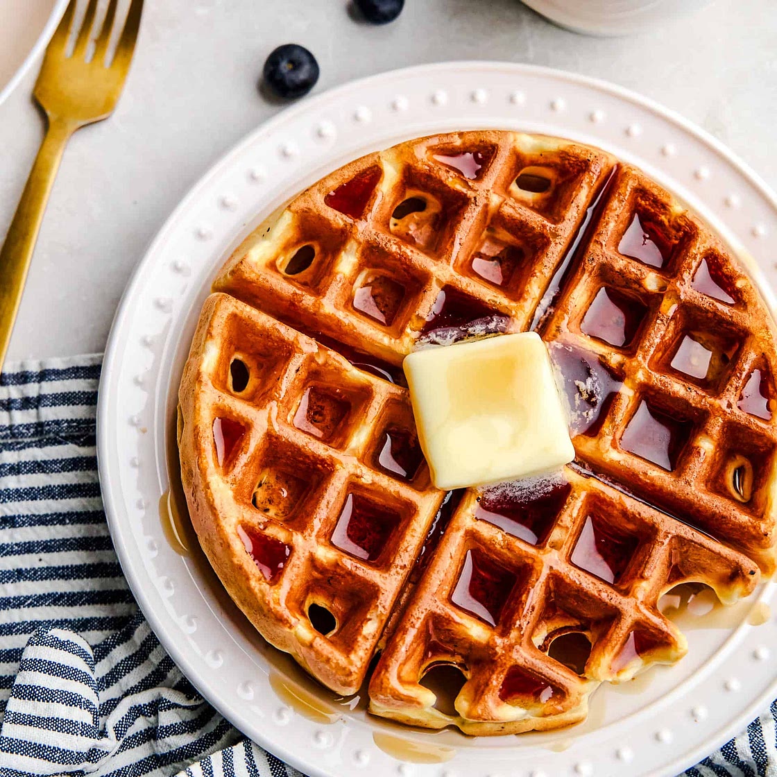 Greek Yogurt Waffles