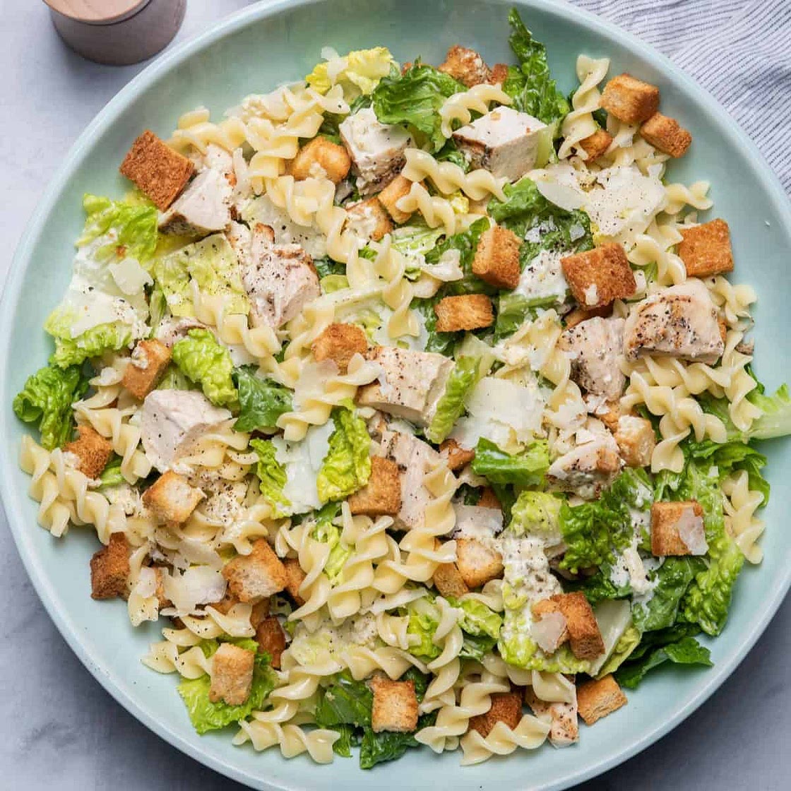 Chicken Caesar Pasta Salad Recipe