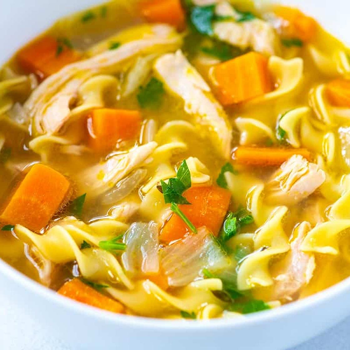 Ultra-Satisfying Chicken Noodle Soup