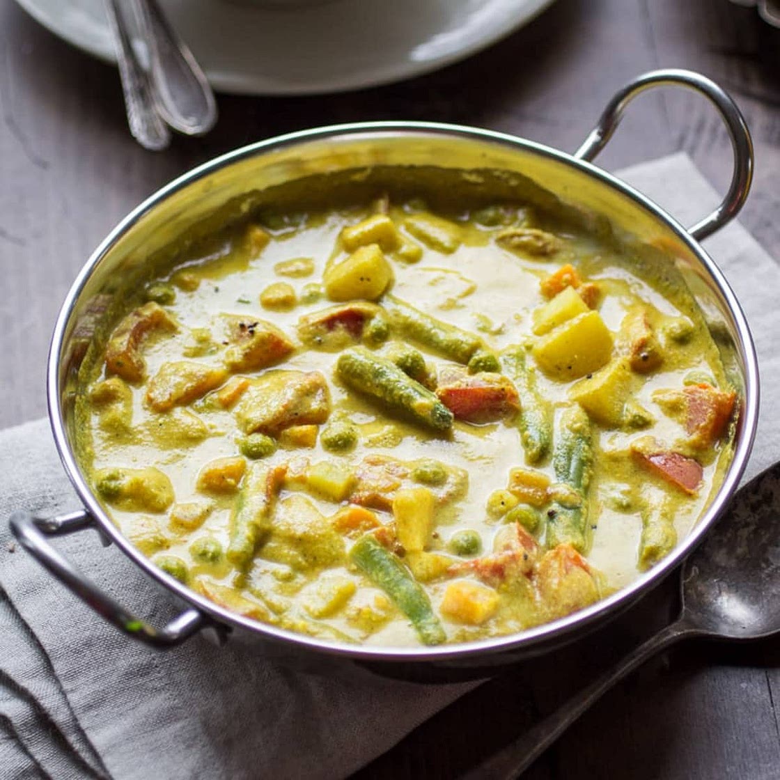 Creamy Indian Vegetable Korma Recipe
