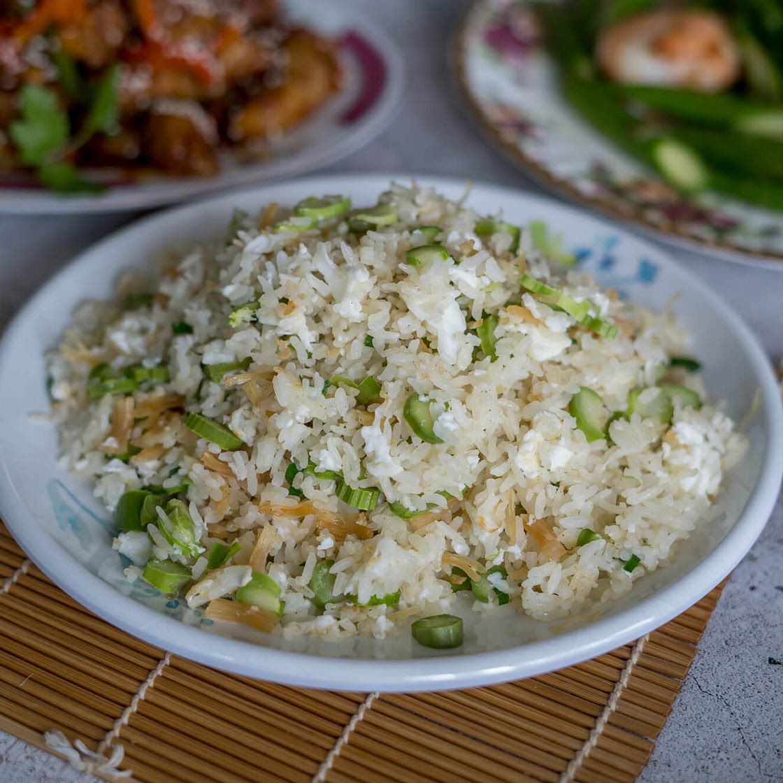 Dried Scallop & Egg White Fried Rice