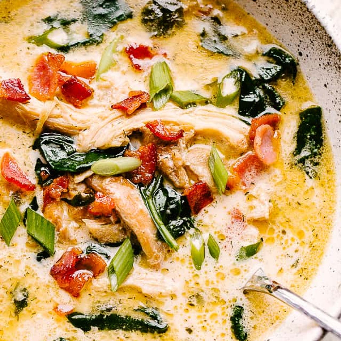 Creamy Crack Chicken Soup
