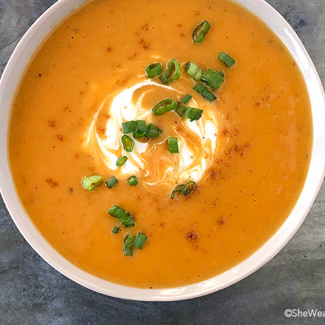 Creamy Sweet Potato Soup Recipe