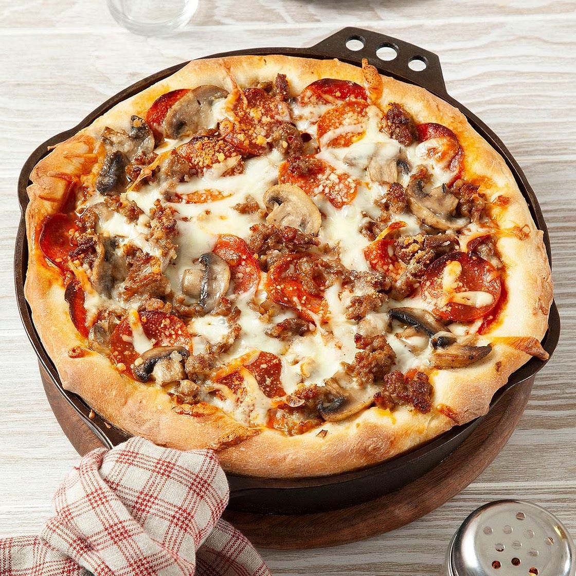 Deep-Dish Pizza