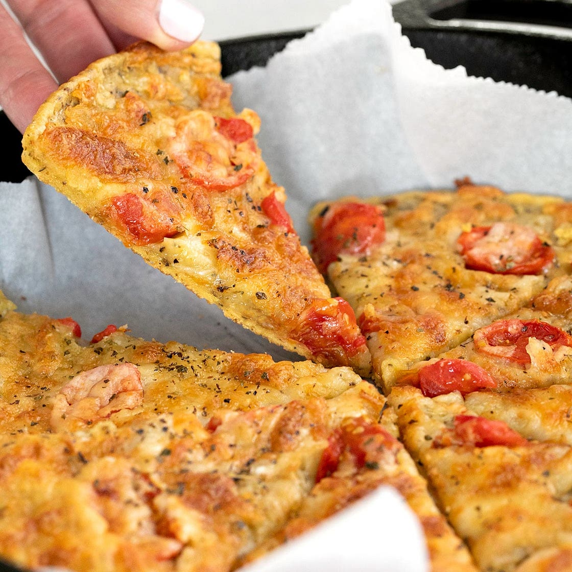 Chickpea Crust Pizza Recipe