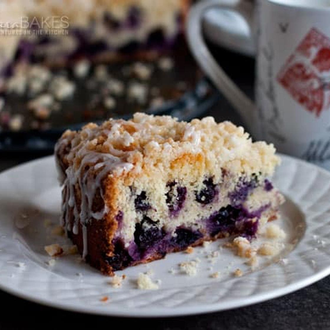 Lemon Blueberry Coffee Cake