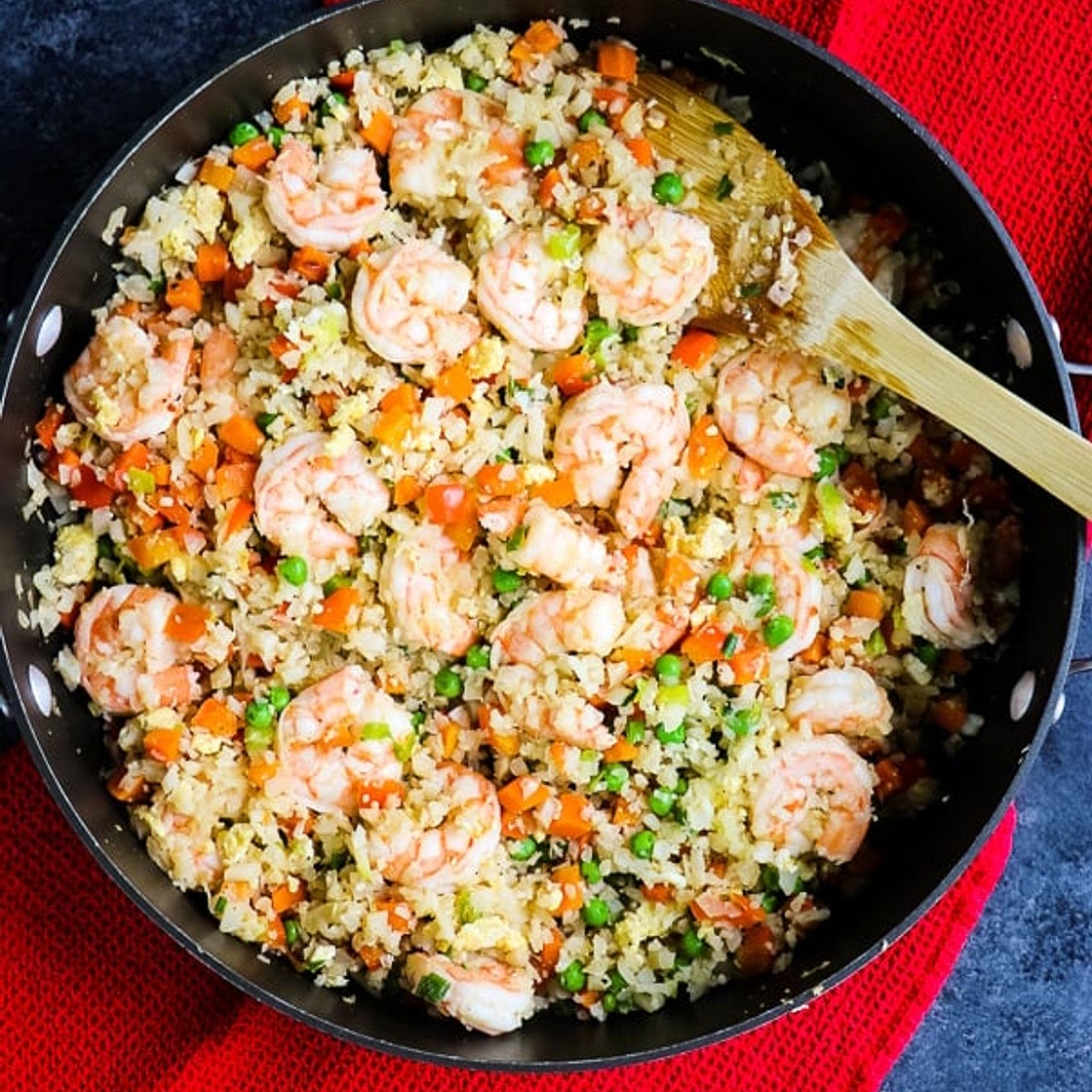Cauliflower Shrimp Fried Rice