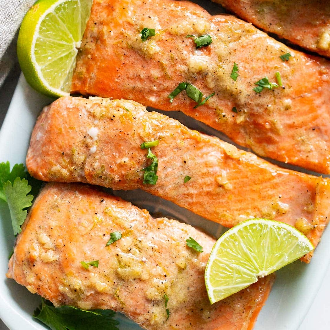 Lime Ginger Salmon