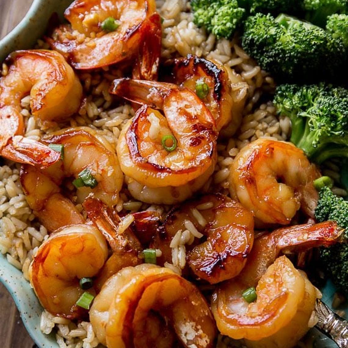 20 Minute Honey Garlic Shrimp