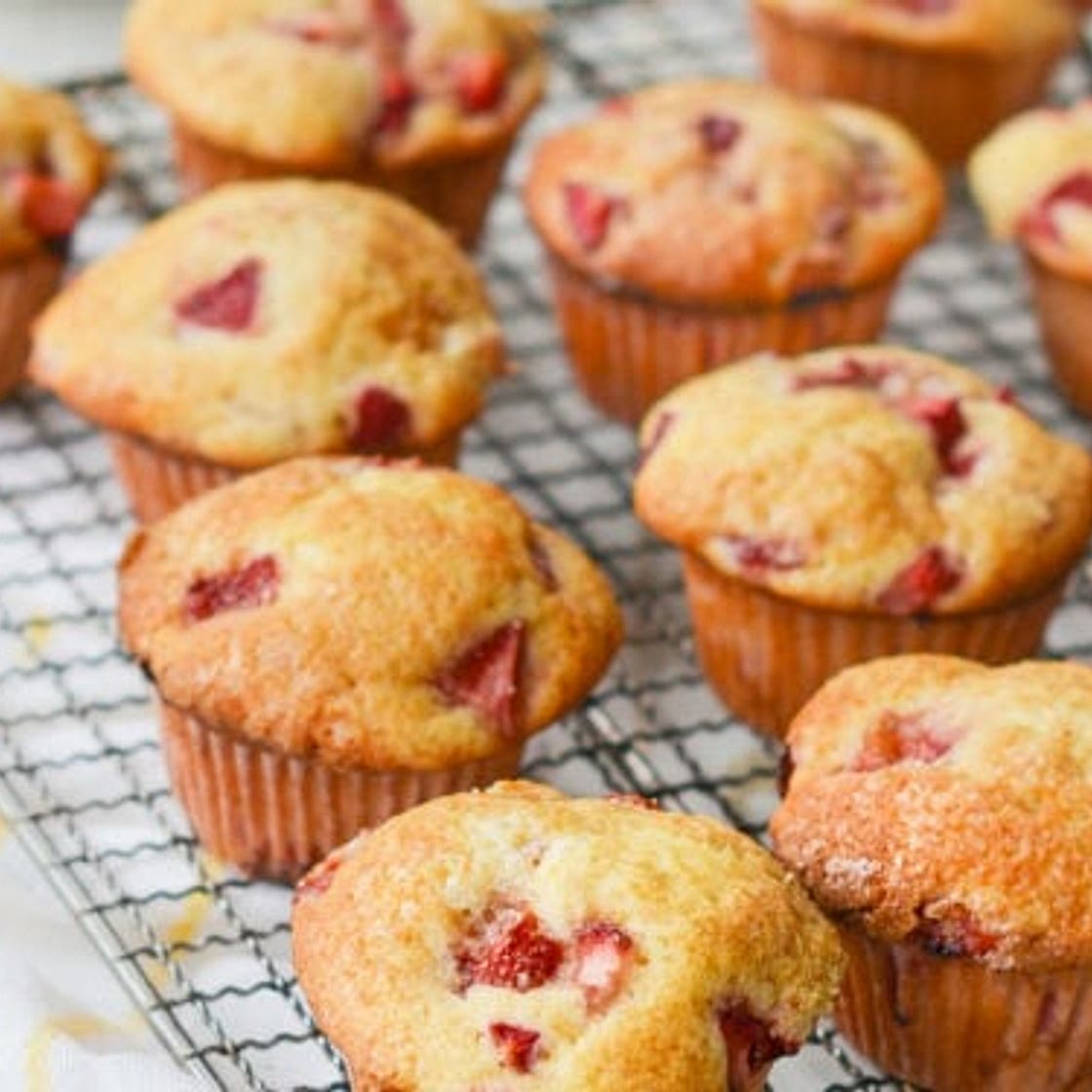 Strawberry Muffins