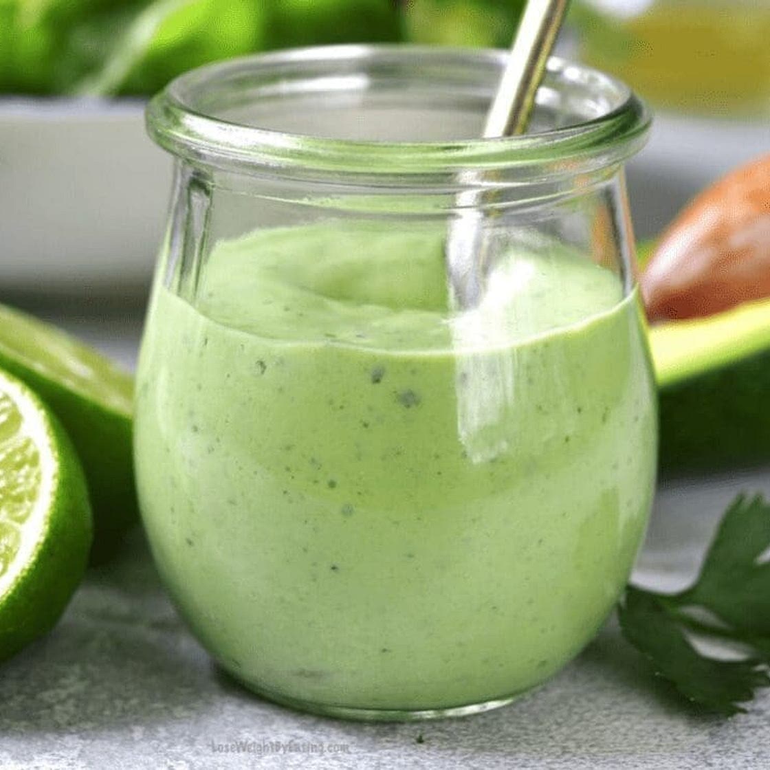 Low Calorie Green Goddess Dressing