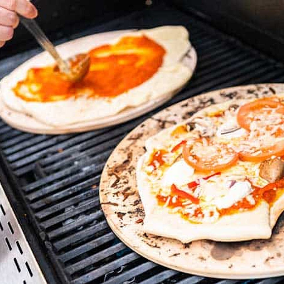 Grilled Pizza [Easy Dough & Topping Ideas]