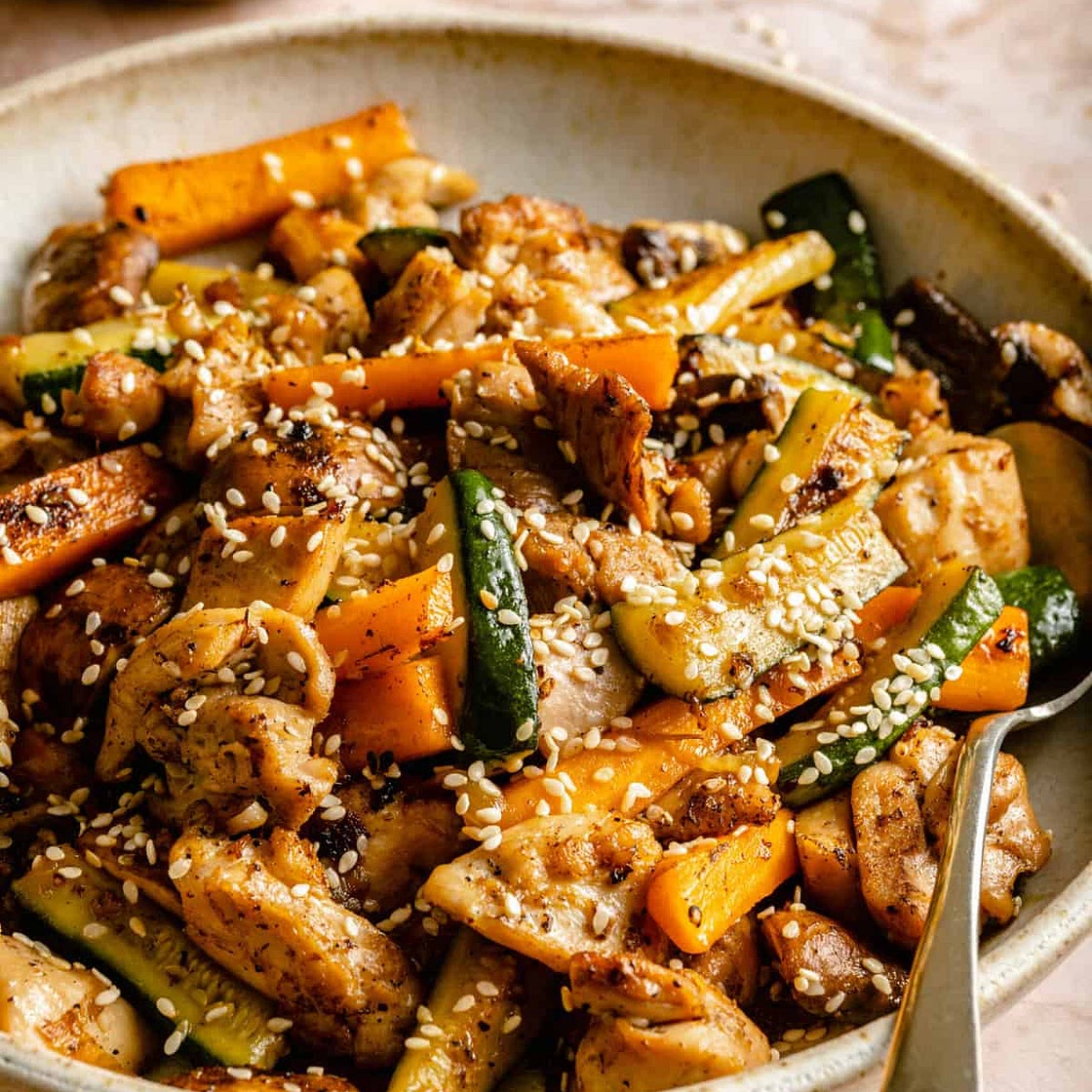 Hibachi Style Chicken with Magic Mustard Sauce