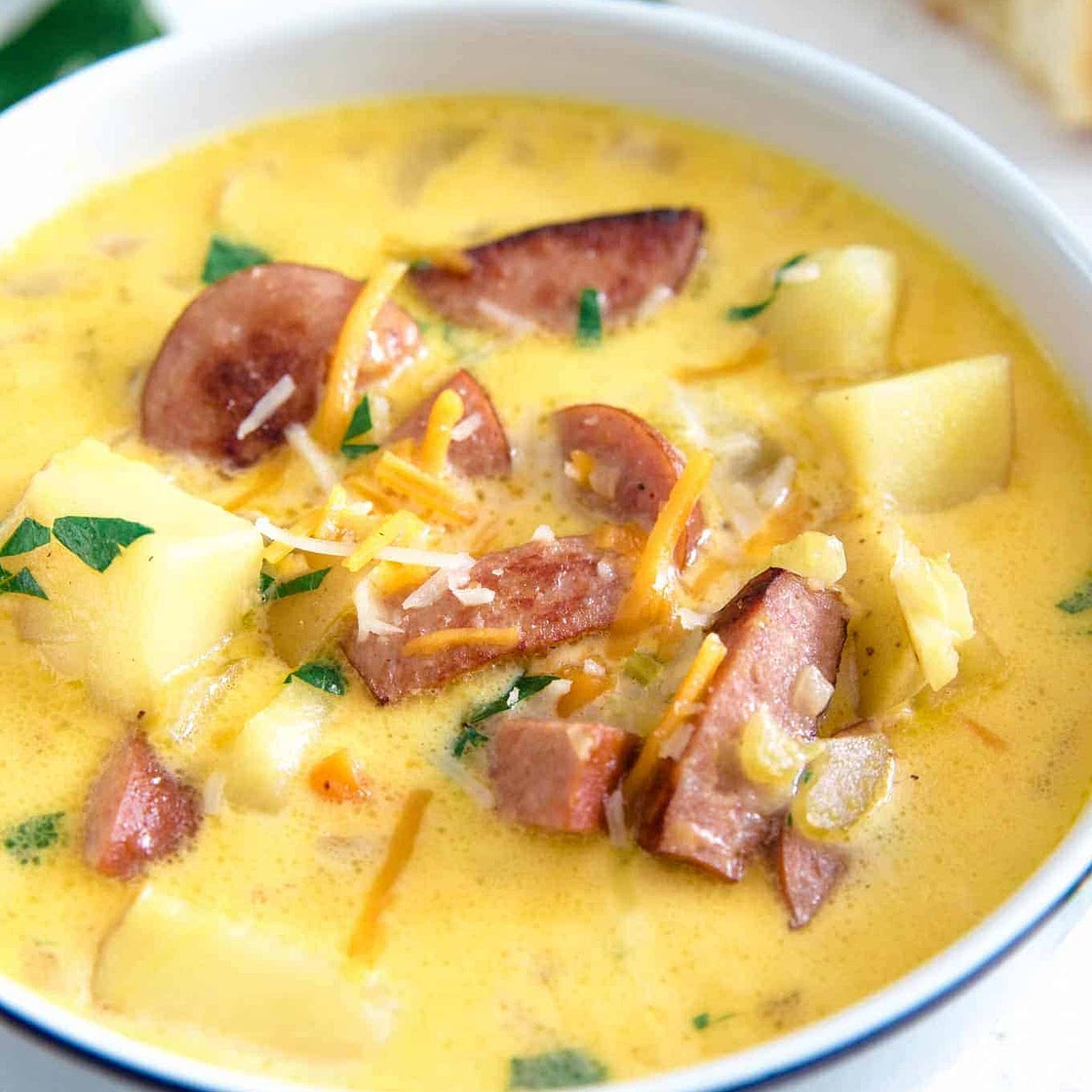 Kielbasa Potato Soup