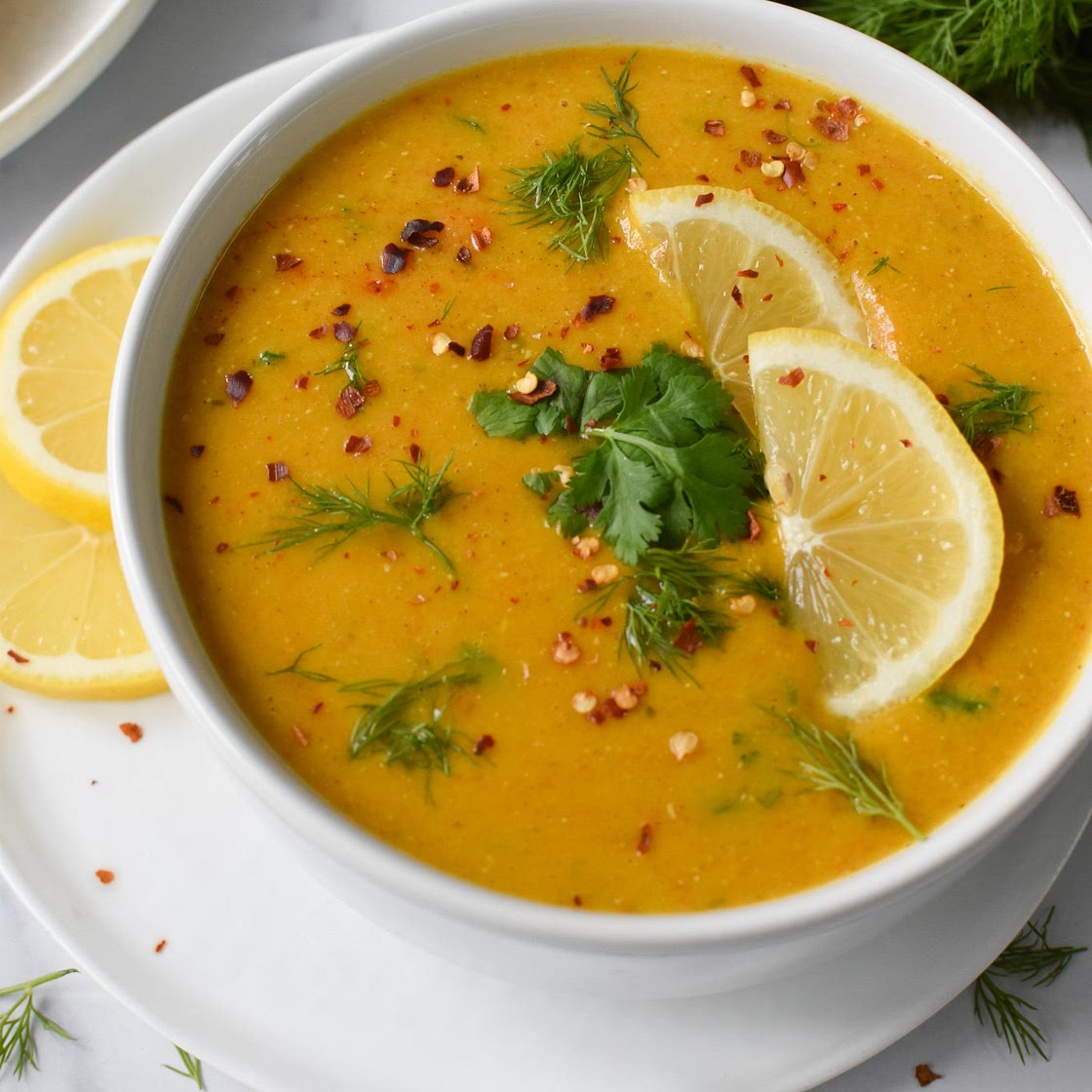 Lemon Lentil Soup Recipe