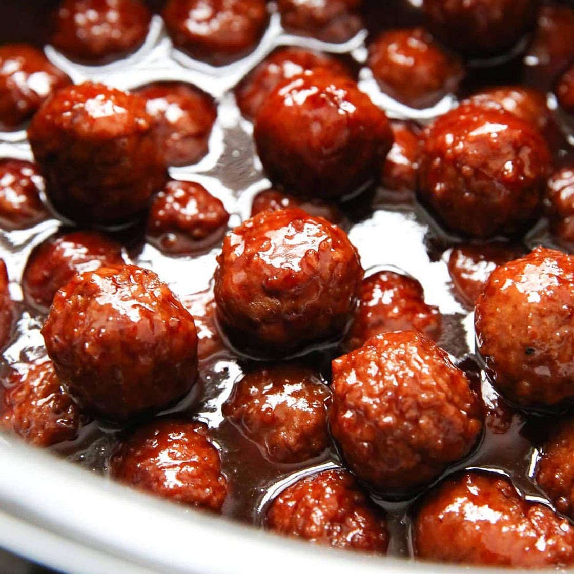 Crockpot Bbq Meatballs