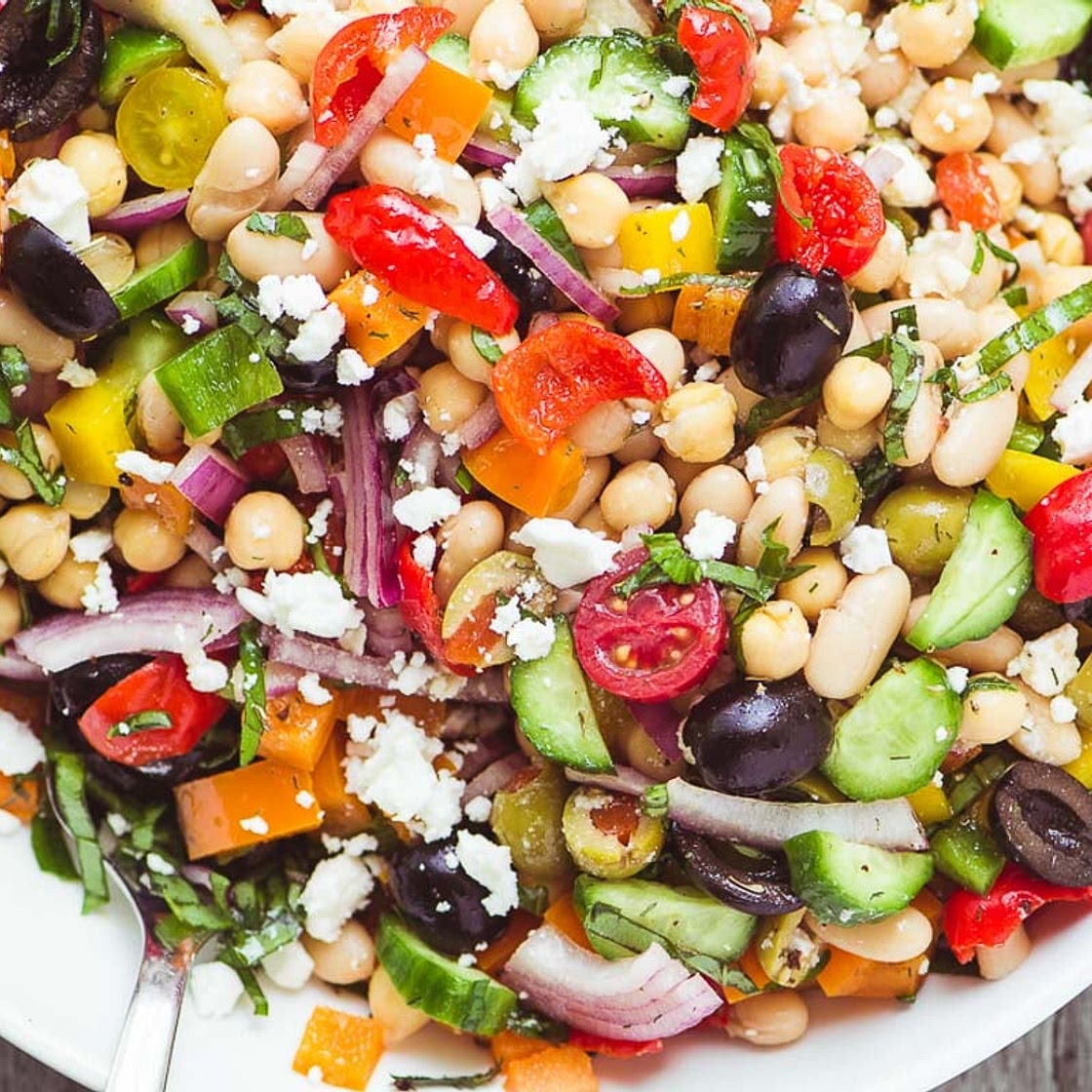 Mediterranean Bean Salad