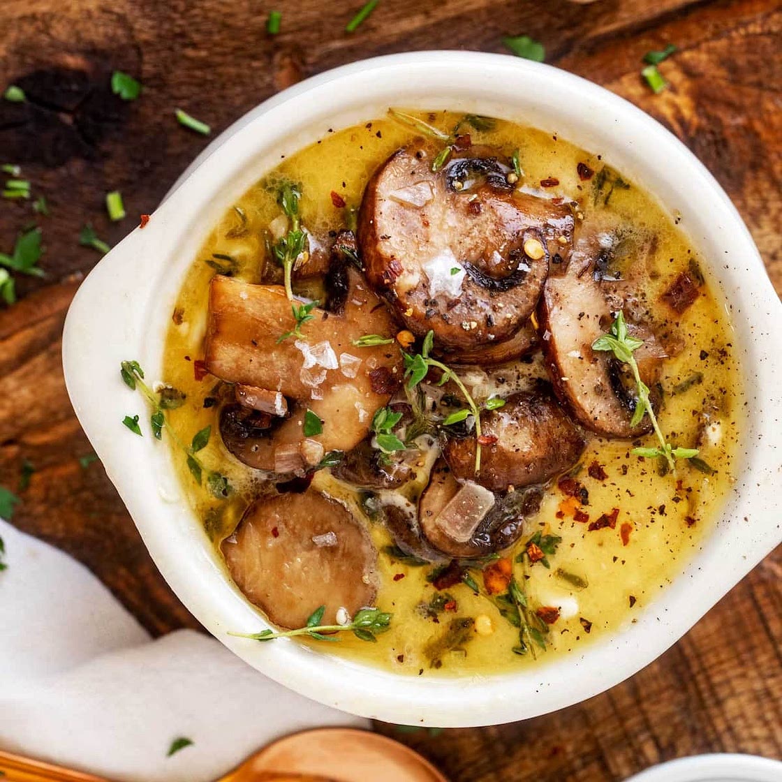 Keto Mushroom Soup Recipe | Instant Pot or Slow Cooker