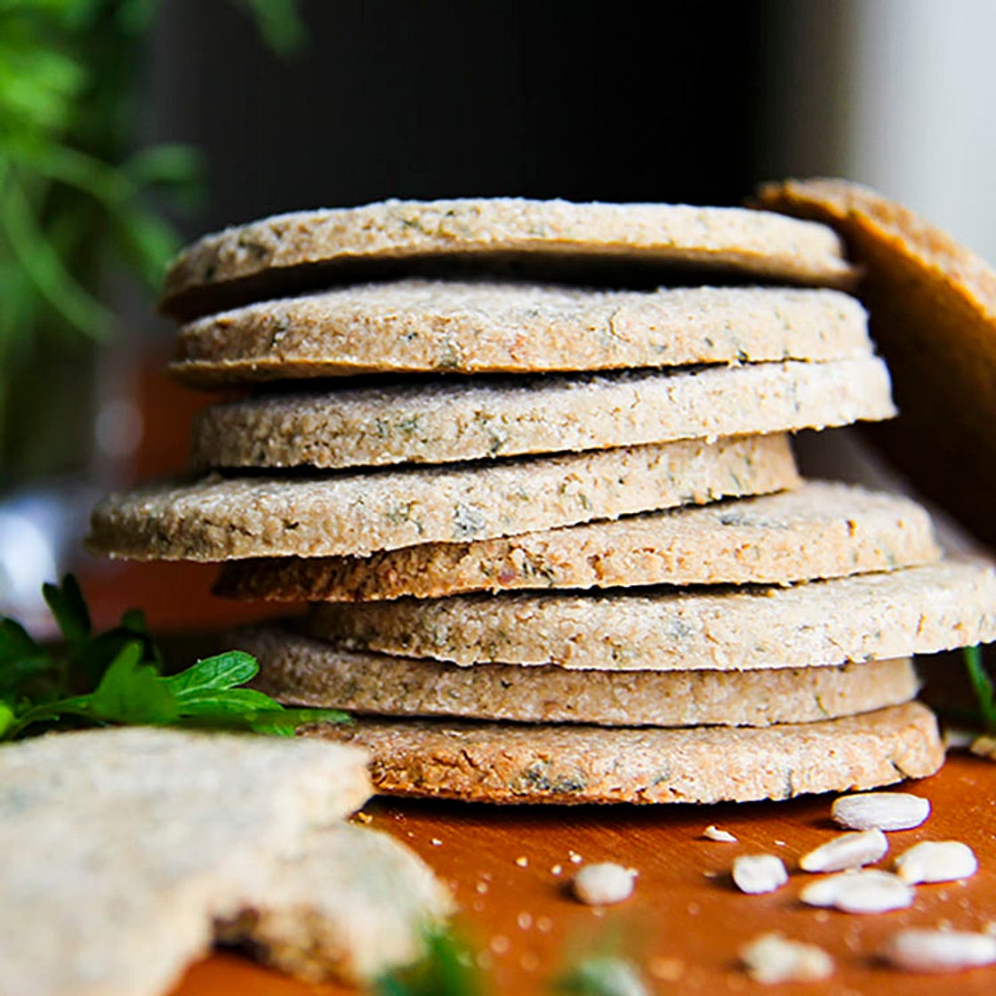 Scottish Oatcake Recipe (gluten-free oats, sunflower seed)