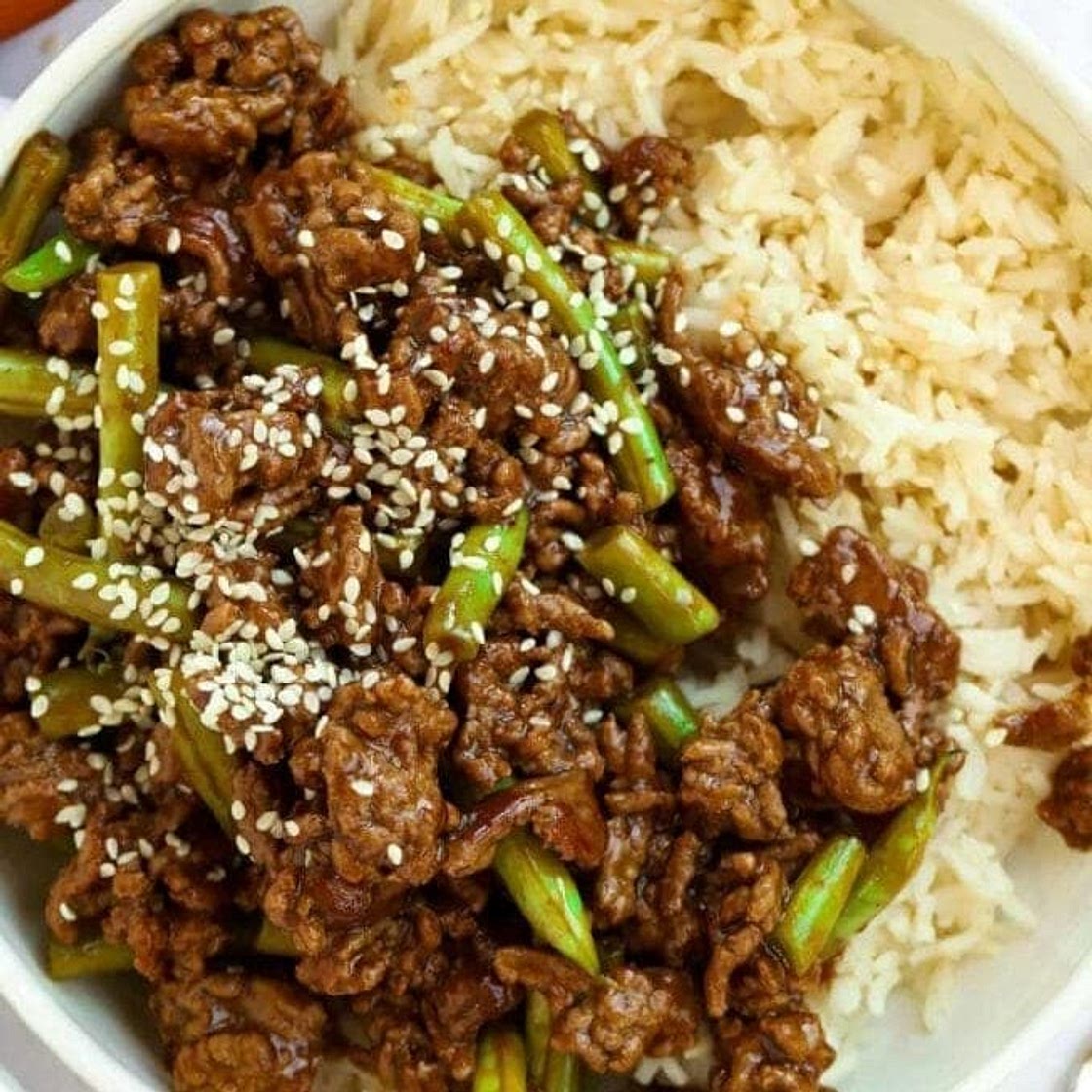 Sticky Beef Mince Stir Fry