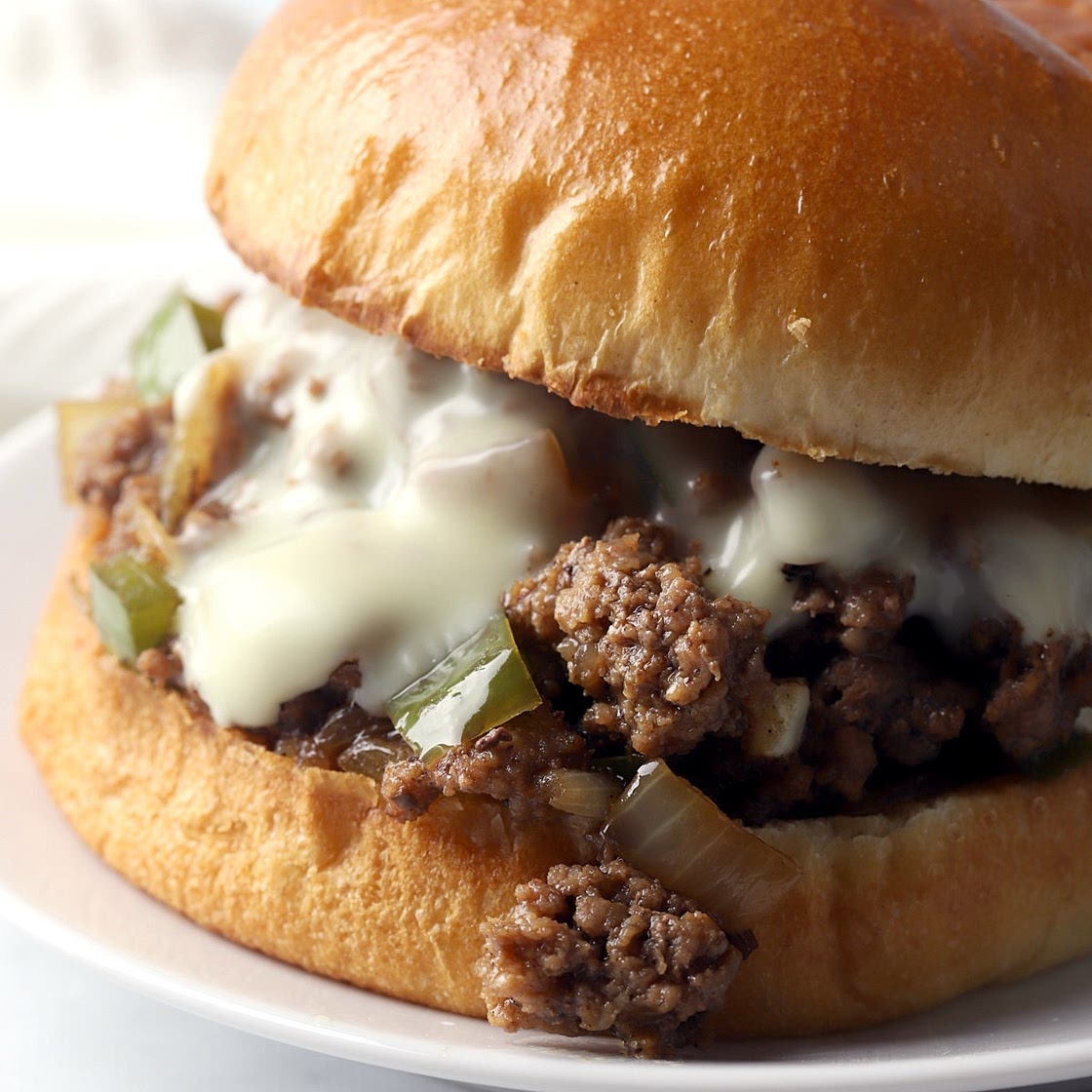 Cheesesteak Style Sloppy Joes