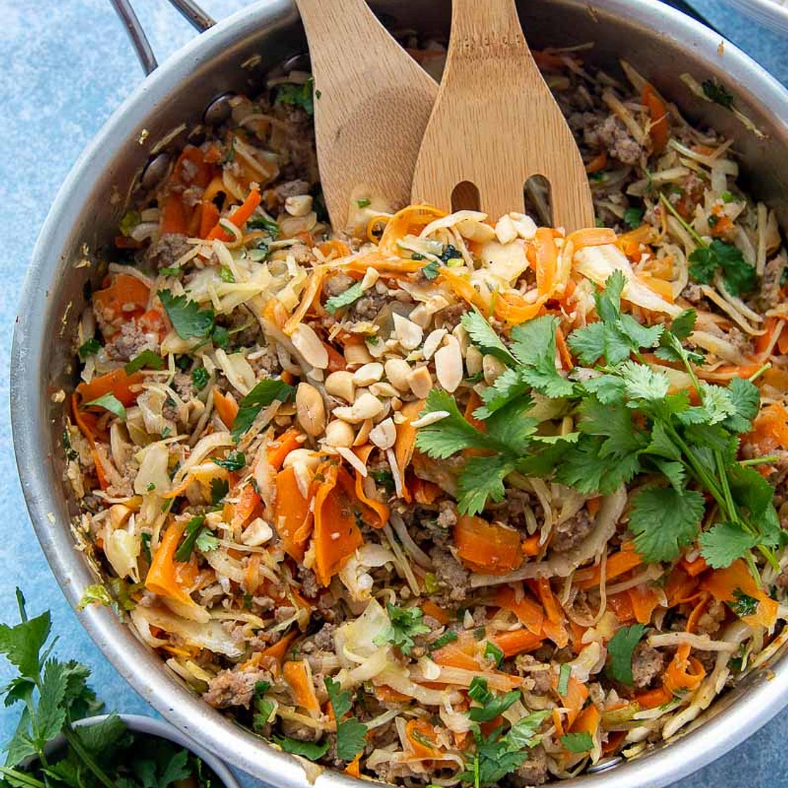 Unstuffed Egg Roll Bowl