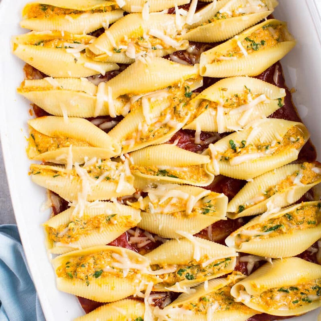 Pumpkin Stuffed Shells