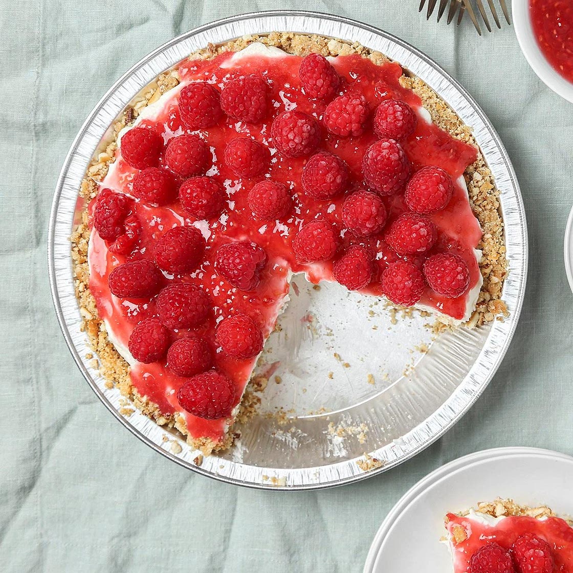 Contest-Winning Raspberry Cream Pie