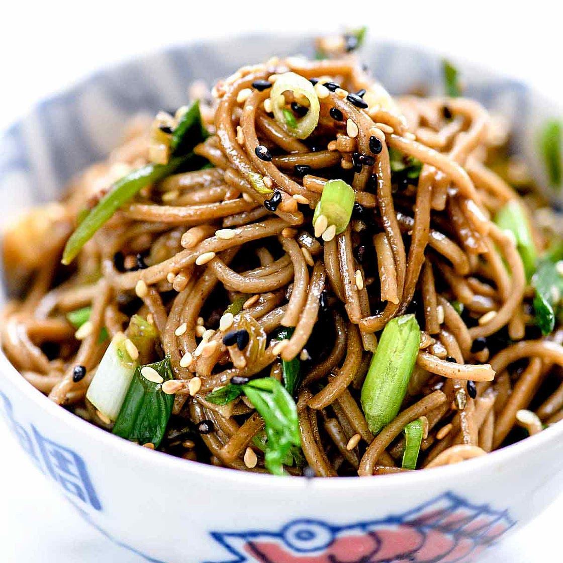 THE BEST Sesame Soba Noodles