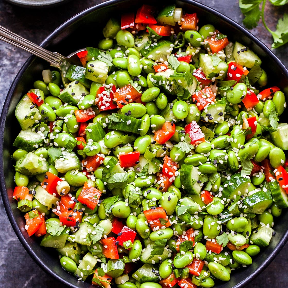 Asian Edamame Salad