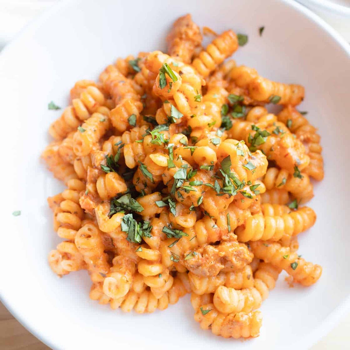 Spicy Sausage Pasta Recipe
