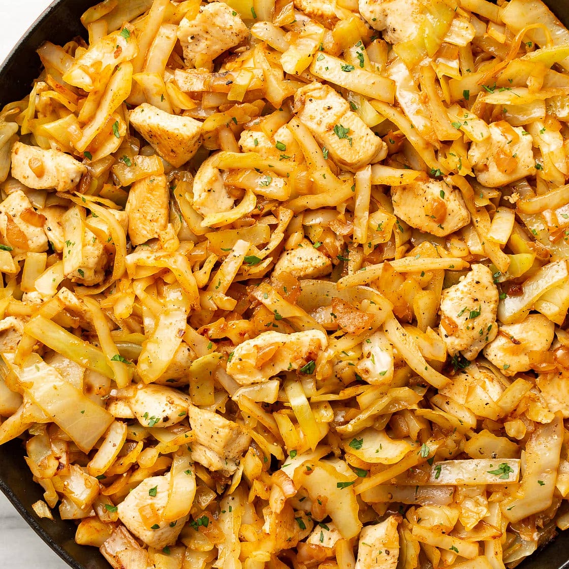 Easy Chicken and Cabbage Stir Fry