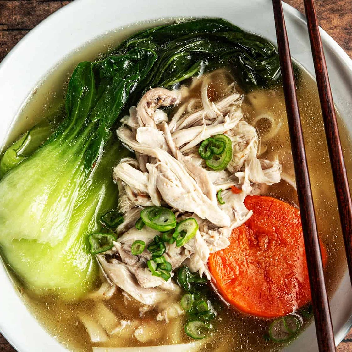 Instant Pot Chinese Chicken Noodle Soup