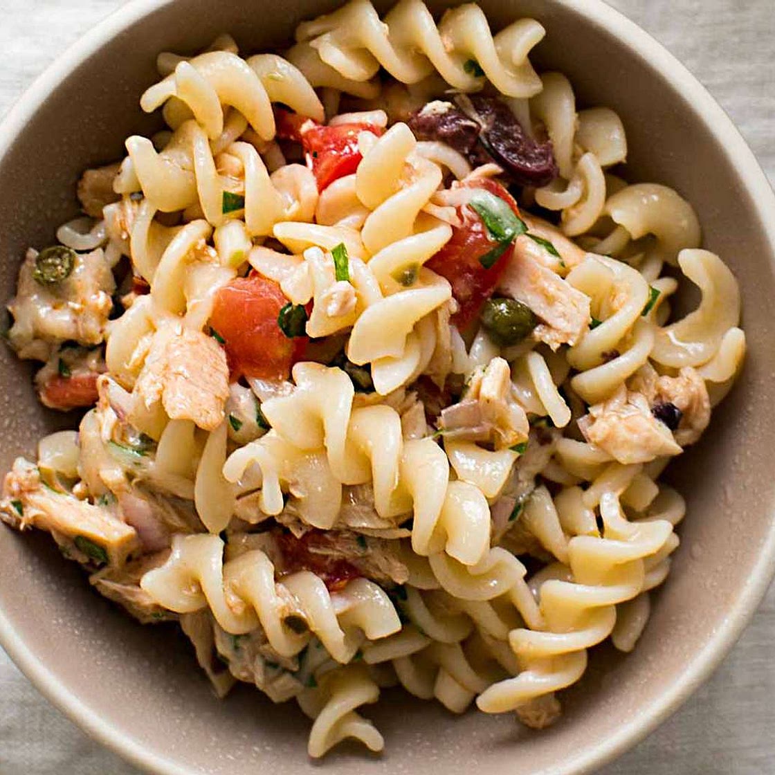 Mediterranean Tuna Pasta