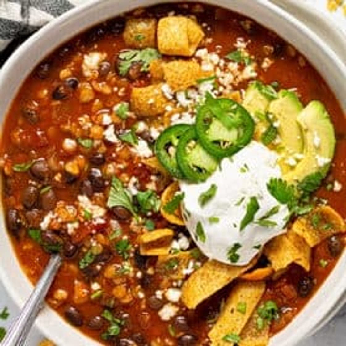 Vegan Black Bean Chili