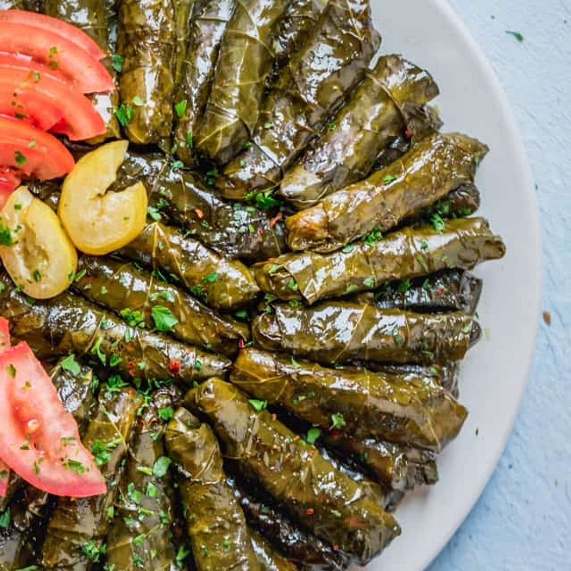 Vegetarian Stuffed Grape Leaves