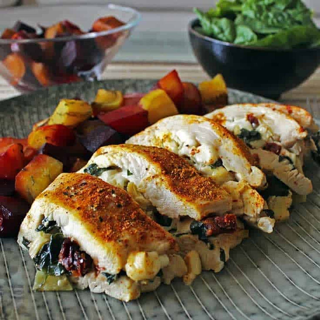 Healthy Stuffed Chicken Breast