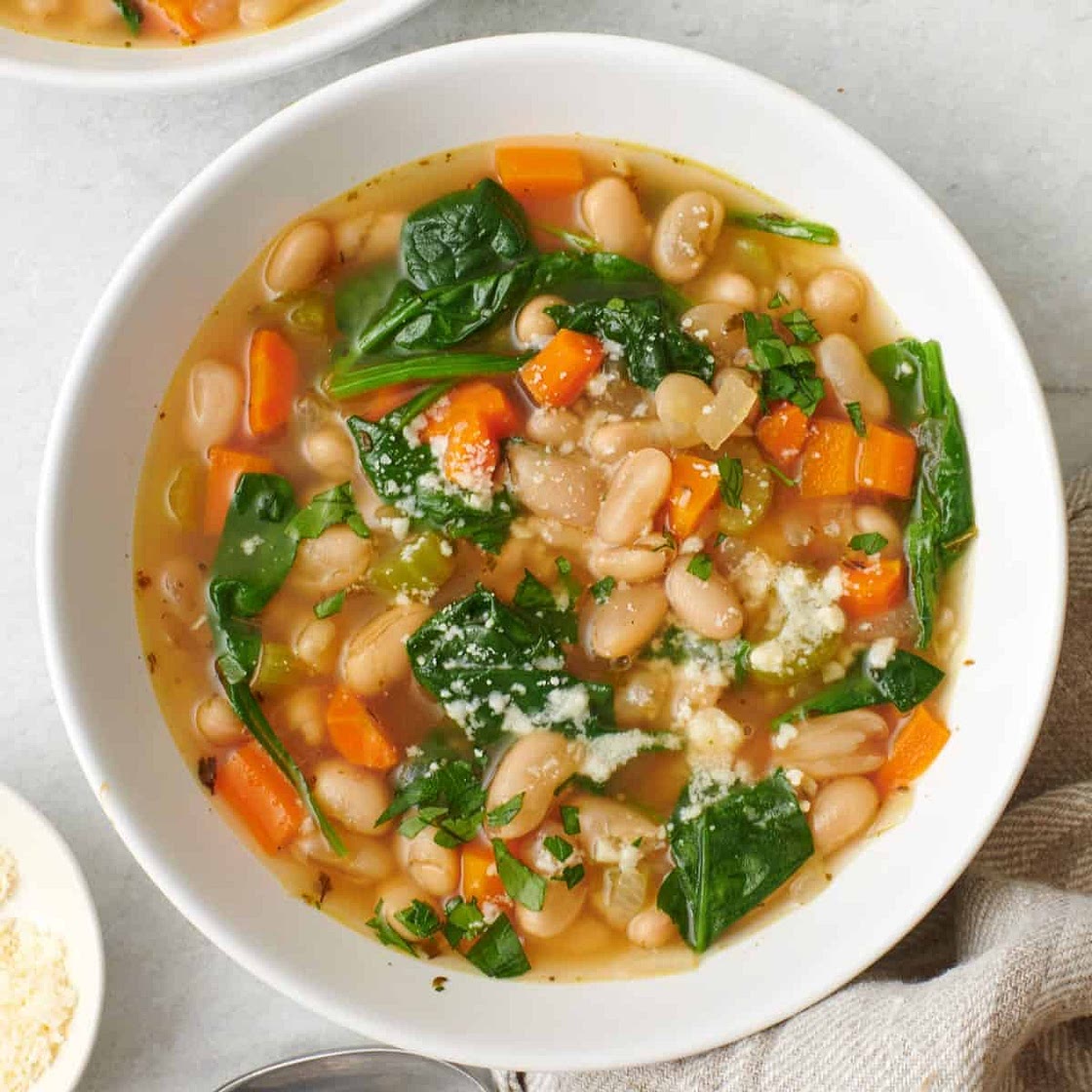 Mediterranean White Bean Soup