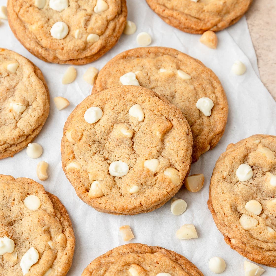 White Chocolate Macadamia Nut Cookies