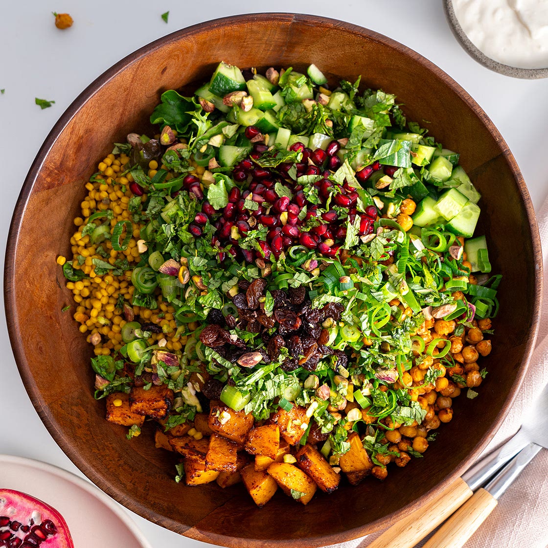 Couscous Pomegranate Salad