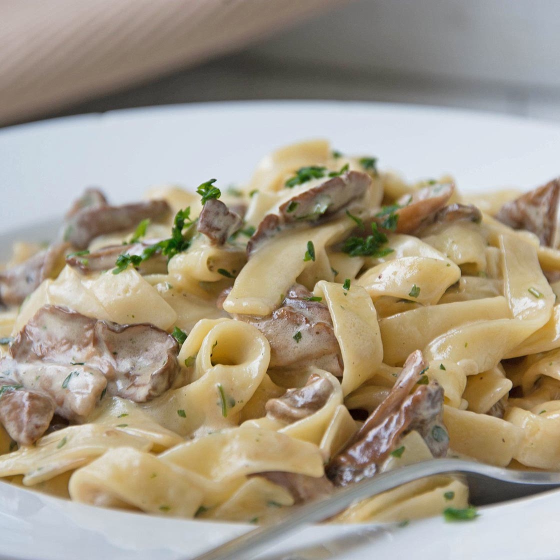 Steinpilz-Tagliatelle