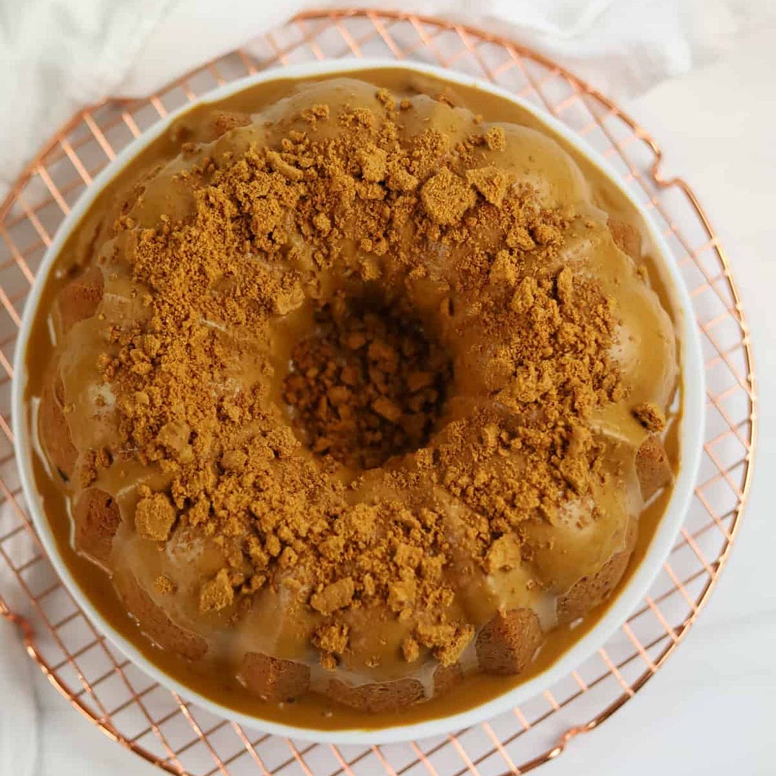 Cookie Butter Pound Cake recipe