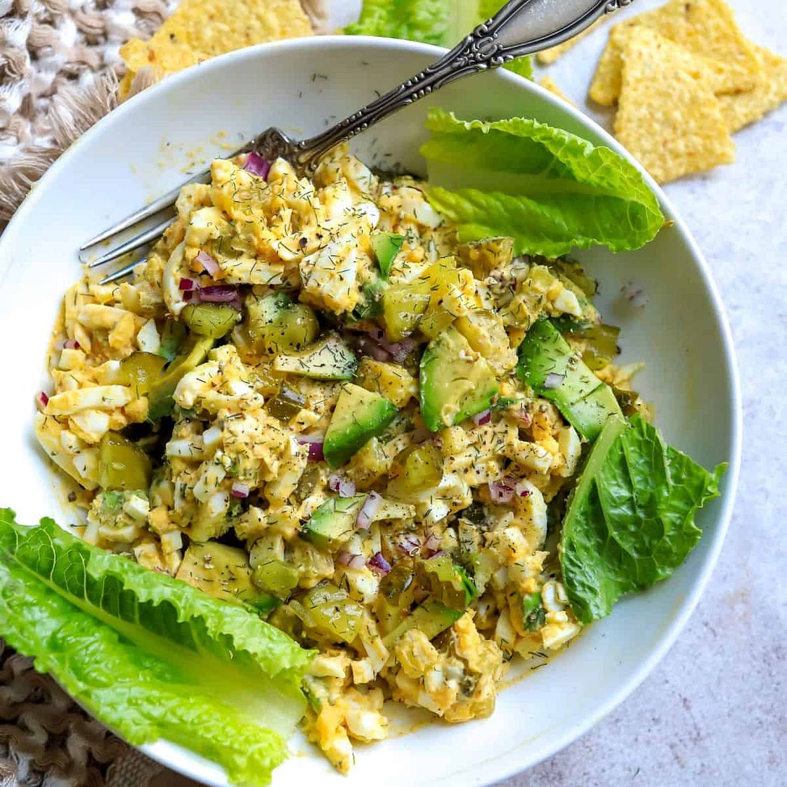 Avocado Egg Salad Recipe