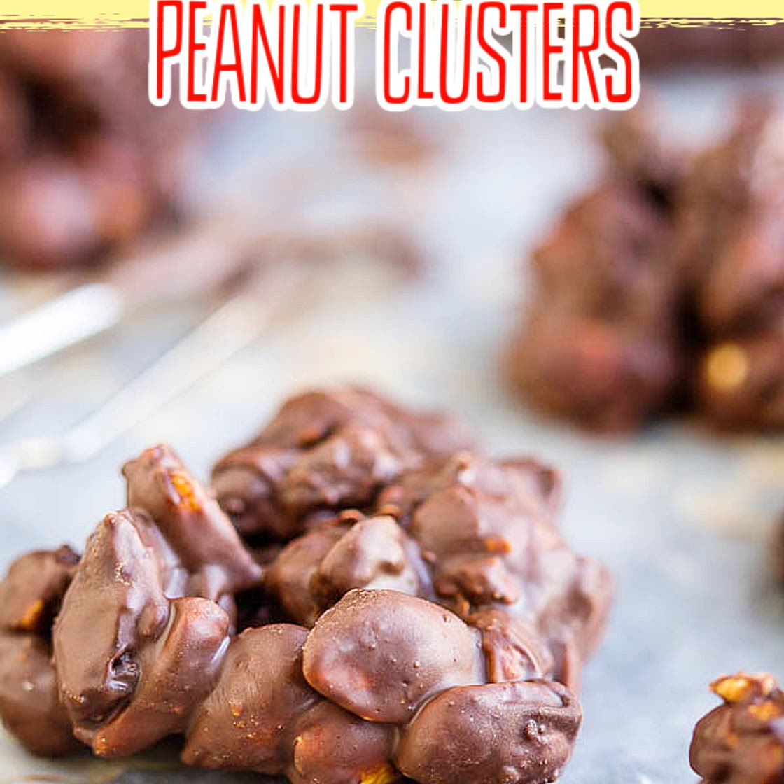 CHOCOLATE PEANUT AND DRIED CRANBERRY CLUSTERS
