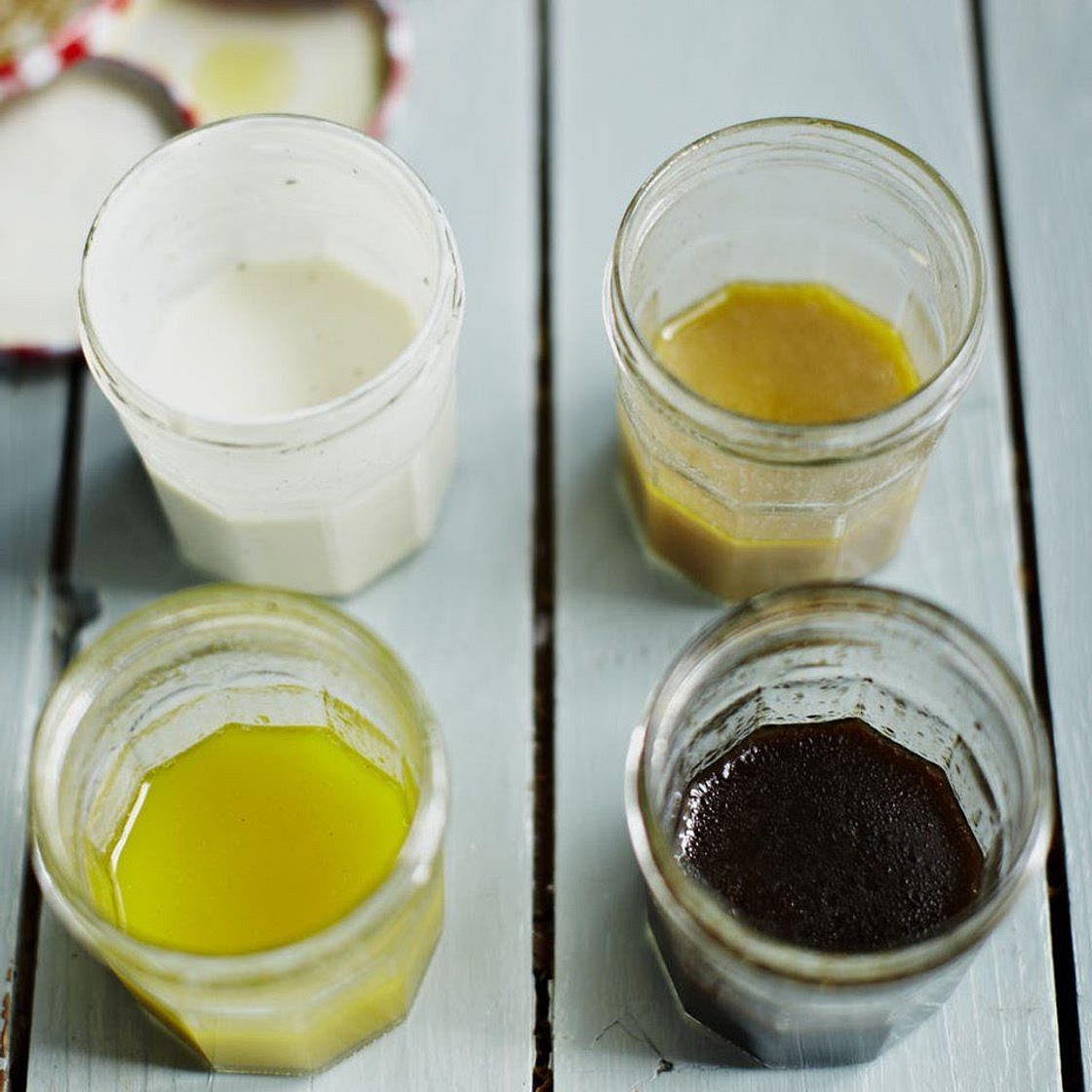 Jam jar dressings