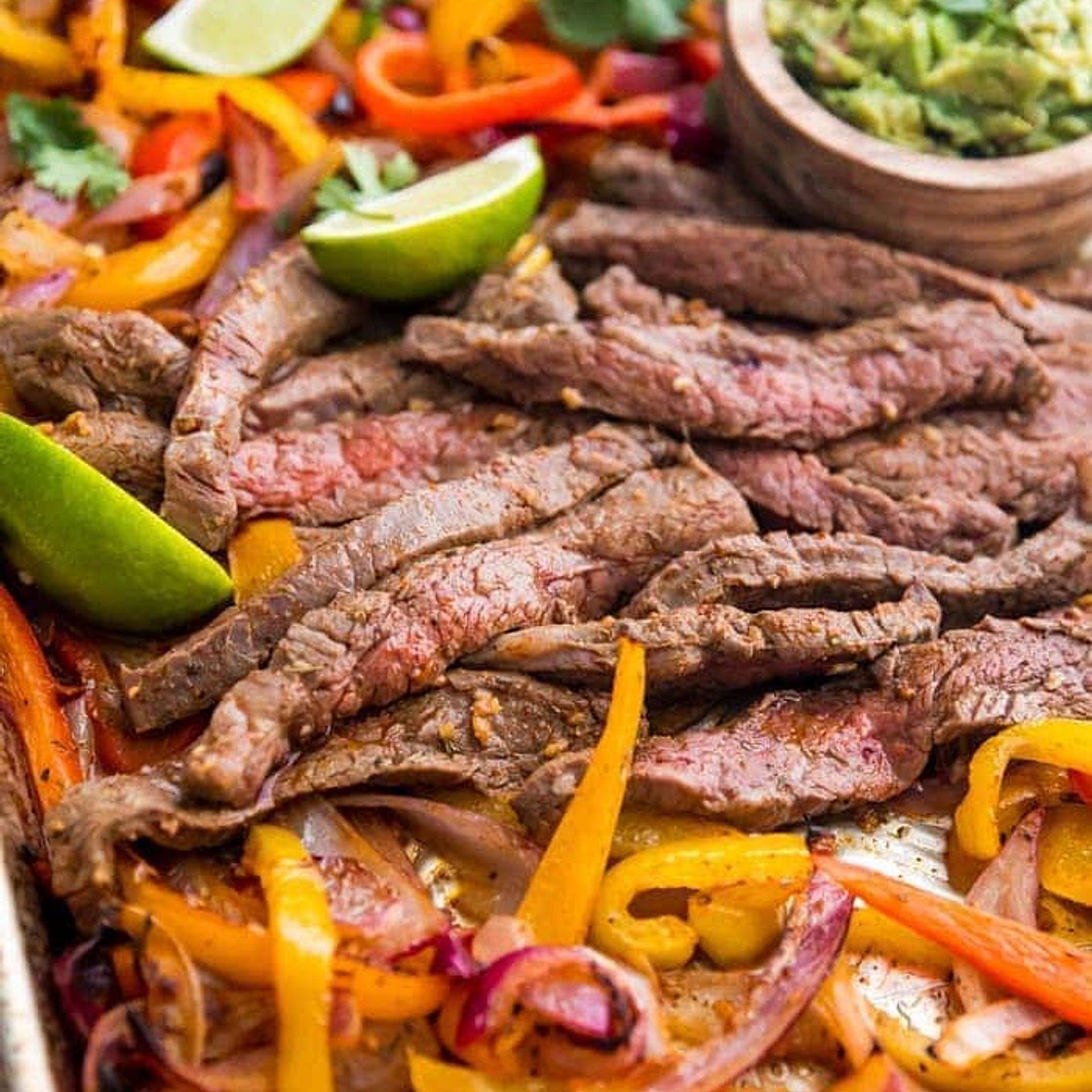Best Sheet Pan Fajitas with Steak (Whole30, Low Carb)