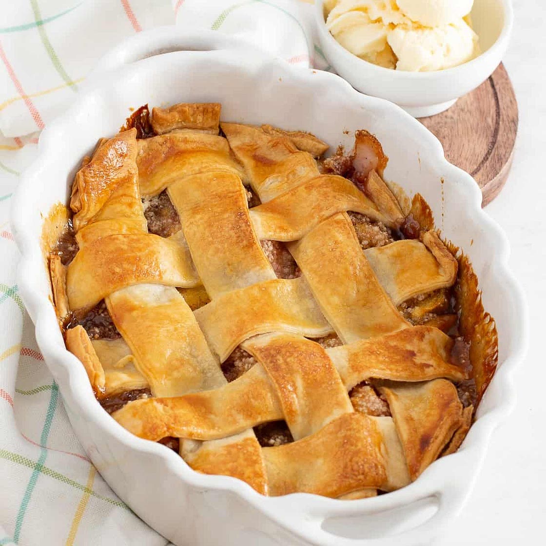 Peach Cobbler Recipe with Premade Pie Crust