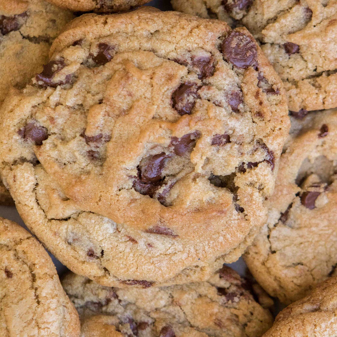 The world's best brown butter chocolate chip cookies