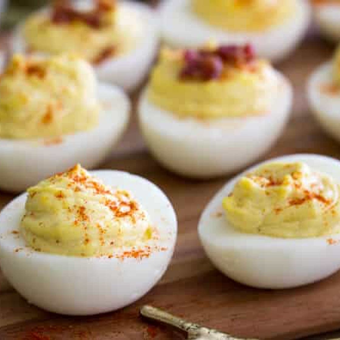 Million Dollar Deviled Eggs