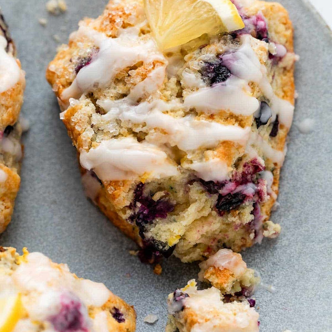 Lemon Blueberry Scones